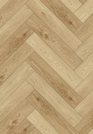 Mexen Anniston échantillon de panneaux vinyles chevrons LVT Dryback 2,5 mm, sous-couche en PVC, 4 V-chanfreins, Chêne