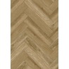 Mexen Manhattan échantillon de panneaux vinyles chevrons LVT Dryback 2,5 mm, sous-couche PVC, 4 V-Fuge, Chêne - F1473-S