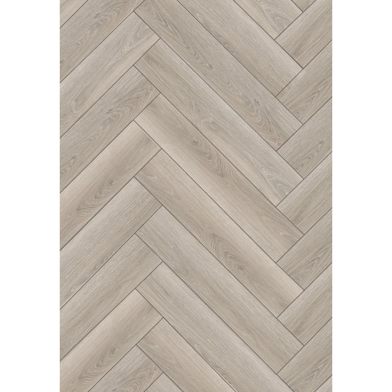 Mexen Wilson échantillon de panneaux vinyles chevron LVT Dryback 2,5 mm, sous-couche PVC, 4 V-Joint, Chêne - F1475-S