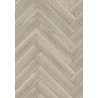 Mexen Wilson échantillon de panneaux vinyles chevron LVT Dryback 2,5 mm, sous-couche PVC, 4 V-Joint, Chêne - F1475-S