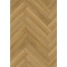 Mexen Chattanooga  échantillon de lames vinyles à motif chevron LVT Dryback 2,5 mm, sous-couche PVC, 4 chanfreins, Chêne