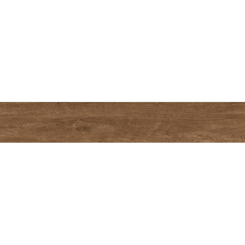 Mexen Avocado Échantillon de grès émaillé rectifié brun G1, carreau aspect bois sol-mur, mat - TL601-02-S