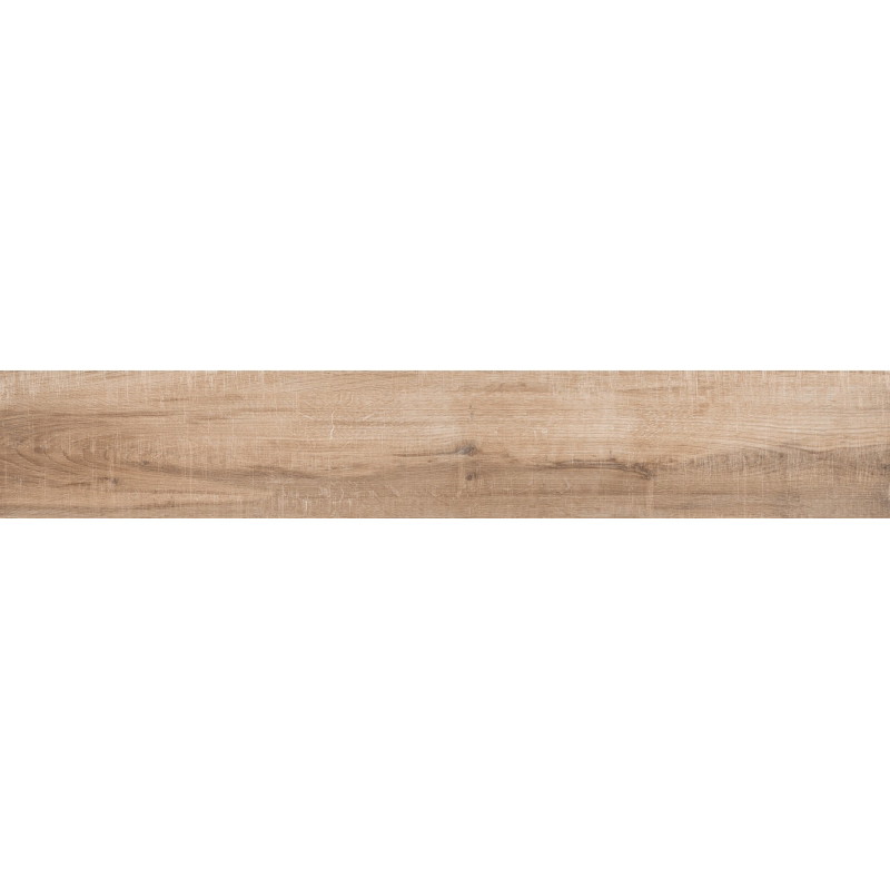 Mexen Indica Échantillon beige de grès cérame émaillé rectifié G1, carreau effet bois pour sol et mur, mat - TL604-00-S