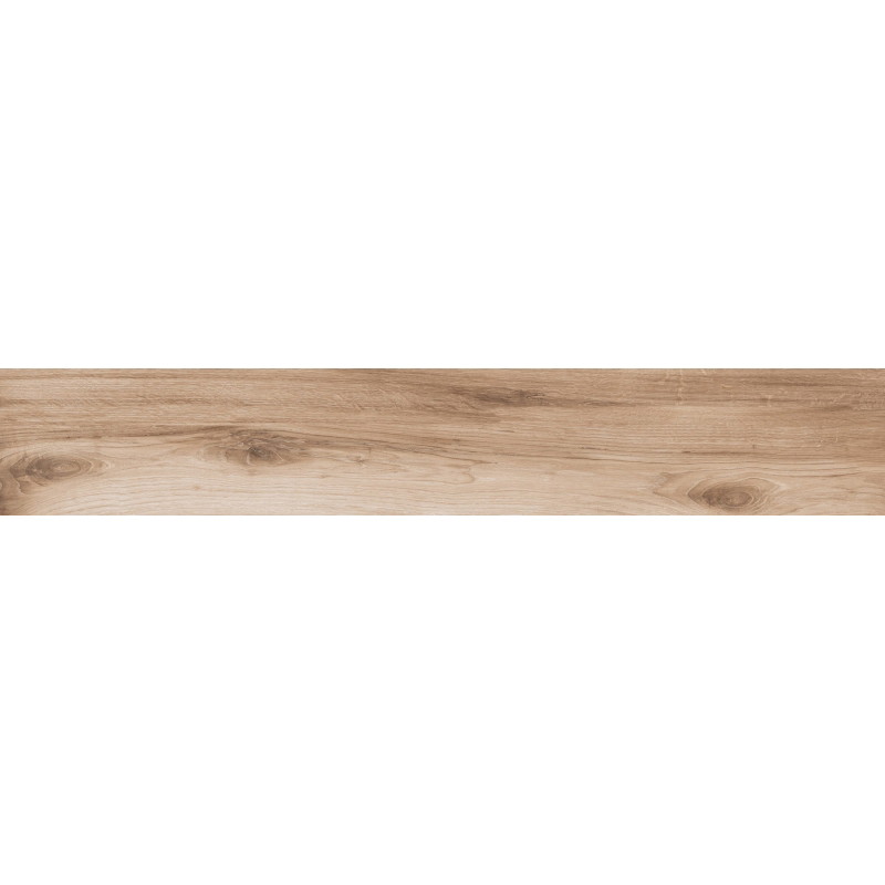 Mexen Indica Échantillon beige de grès cérame émaillé rectifié G1, carreau effet bois pour sol et mur, mat - TL604-00-S