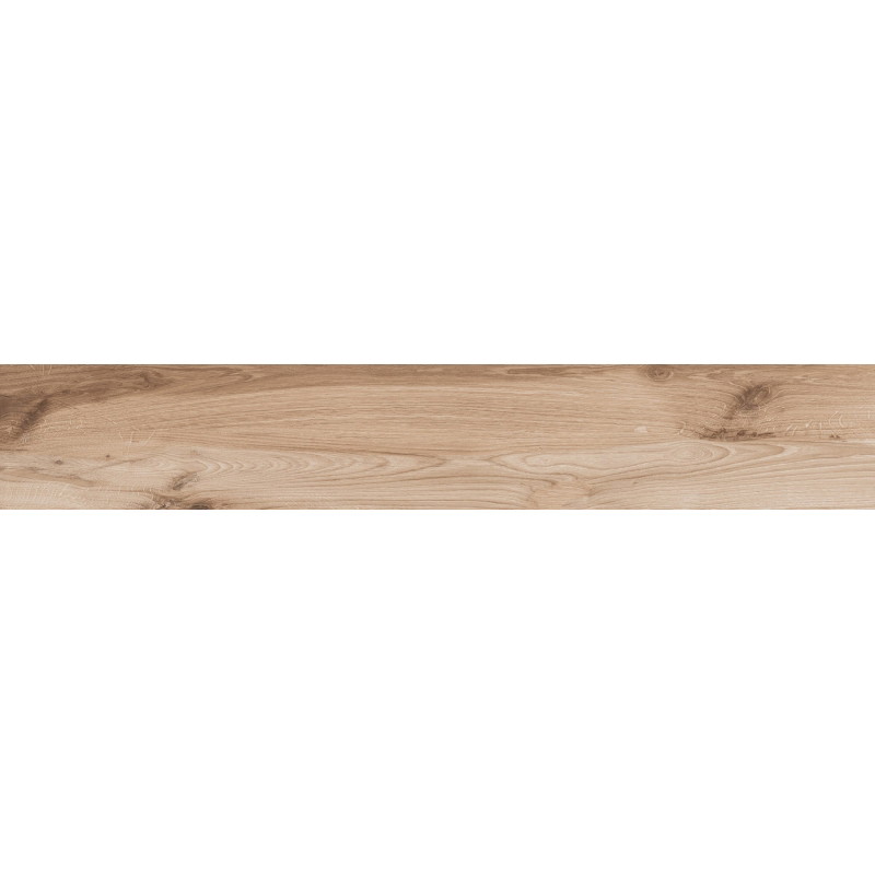 Mexen Indica Échantillon beige de grès cérame émaillé rectifié G1, carreau effet bois pour sol et mur, mat - TL604-00-S