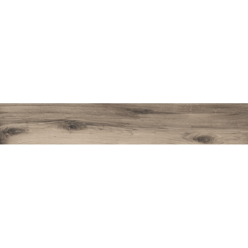 Mexen Indica Échantillon de grès cérame émaillé noir rect. G1, carreau effet bois pour sol et mur, mat - TL604-01-S