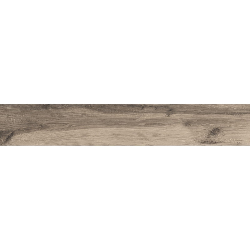 Mexen Indica Échantillon de grès cérame émaillé noir rect. G1, carreau effet bois pour sol et mur, mat - TL604-01-S