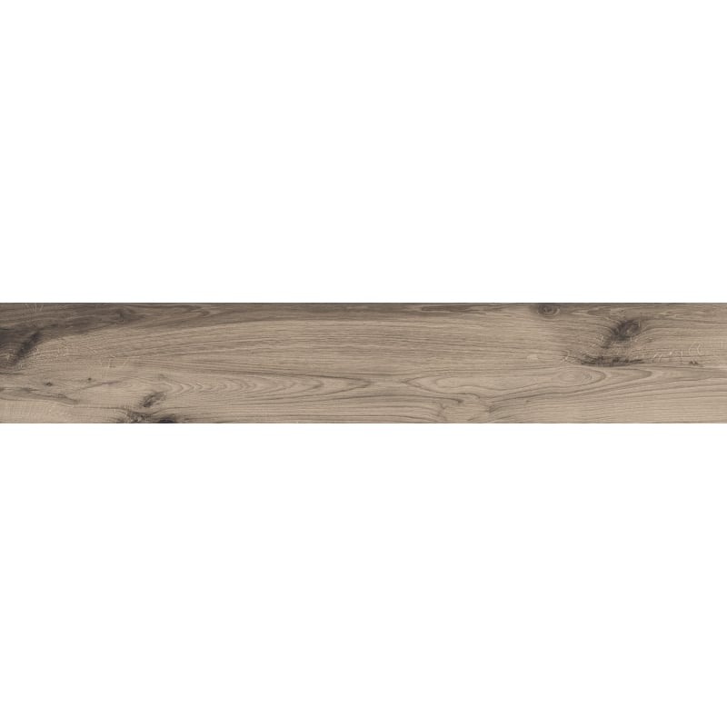 Mexen Indica Échantillon de grès cérame émaillé noir rect. G1, carreau effet bois pour sol et mur, mat - TL604-01-S