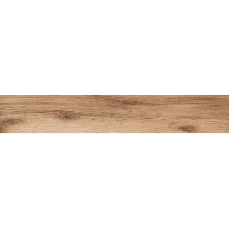 Mexen Indica Échantillon marron de grès cérame émaillé rectifié. G1, carreau effet bois, sol-mur, mat - TL604-02-S