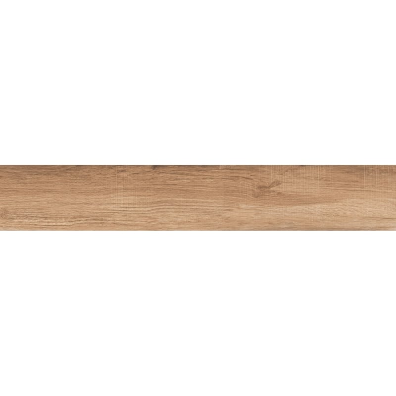 Mexen Indica Échantillon marron de grès cérame émaillé rectifié. G1, carreau effet bois, sol-mur, mat - TL604-02-S