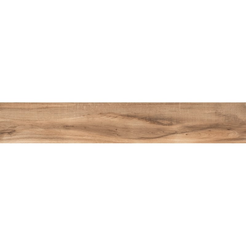 Mexen Indica Échantillon marron de grès cérame émaillé rectifié. G1, carreau effet bois, sol-mur, mat - TL604-02-S