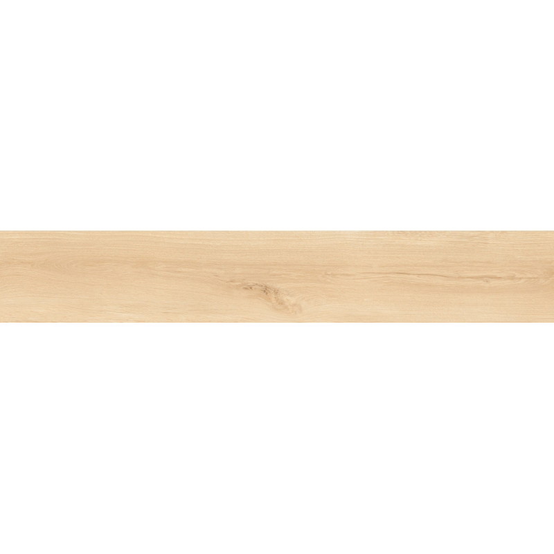 Mexen Liston Échantillon de grès cérame émaillé rectifié Avorio G1, carreau imitation bois pour sol et mur, mat