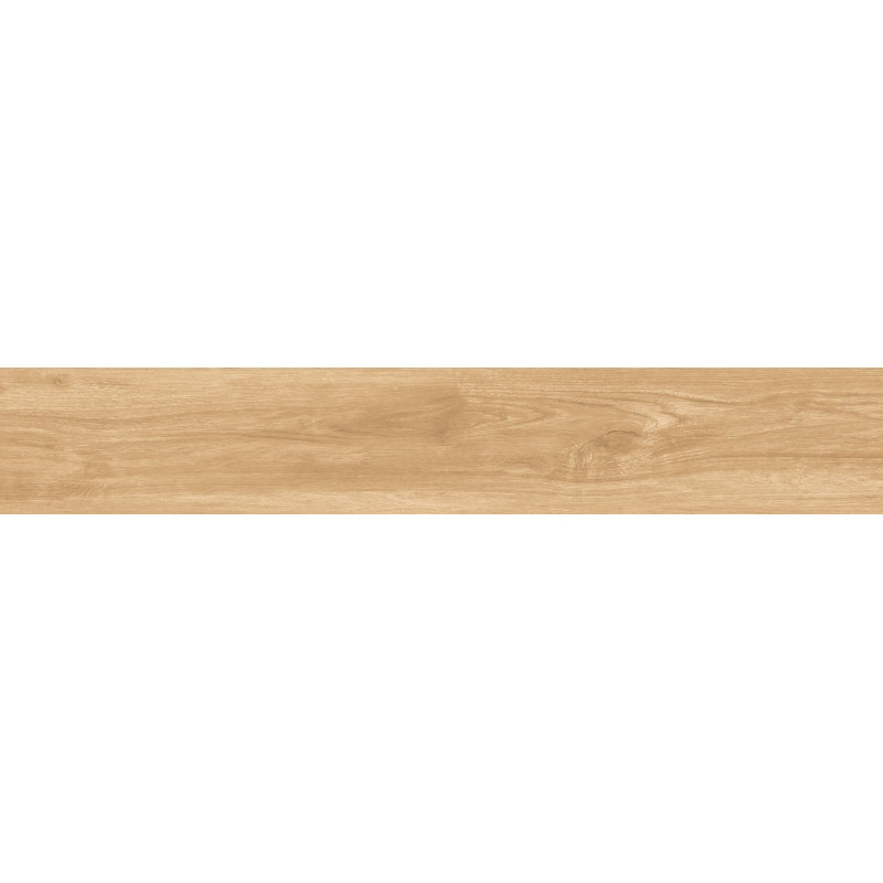 Mexen Meranti Échantillon beige de grès émaillé rectifié G1, carreau imitation bois sol-mur, mat - TL609-01-S