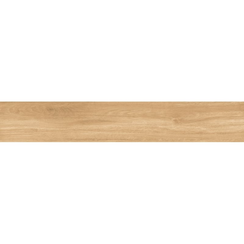 Mexen Meranti Échantillon beige de grès émaillé rectifié G1, carreau imitation bois sol-mur, mat - TL609-01-S