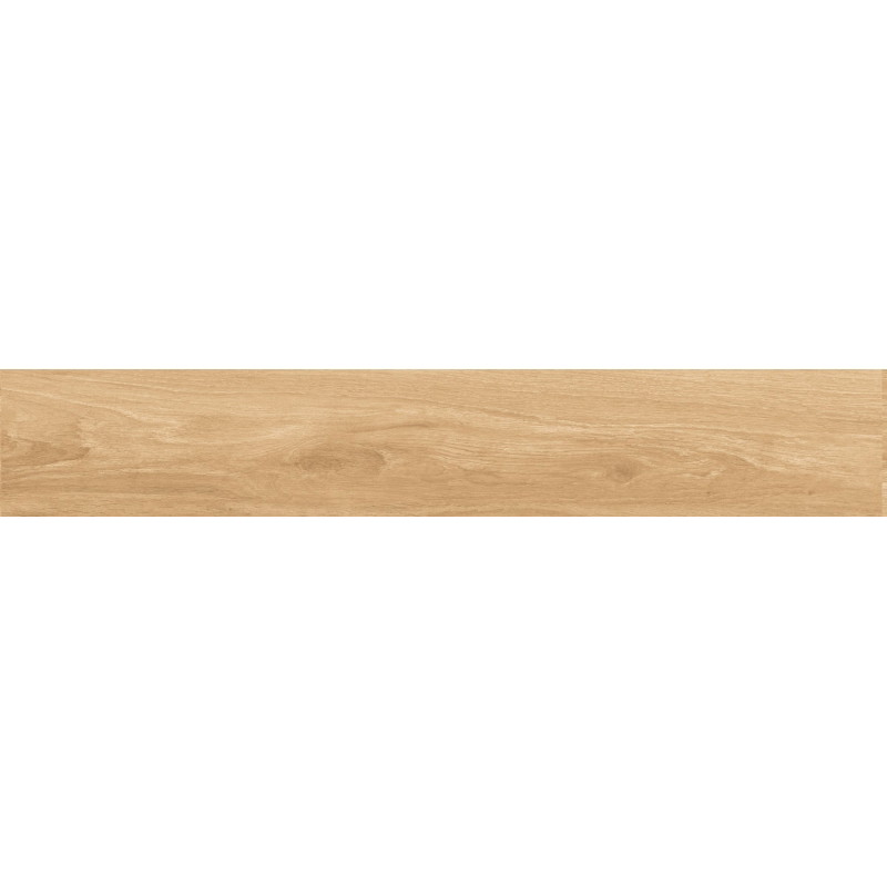 Mexen Meranti Échantillon beige de grès émaillé rectifié G1, carreau imitation bois sol-mur, mat - TL609-01-S