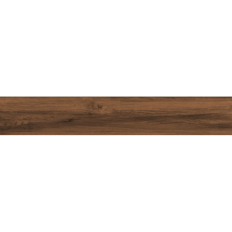Mexen Meranti Choco échantillon de grès émaillé rectifié G1, carrelage à effet bois pour sol et mur, mat - TL609-03-S