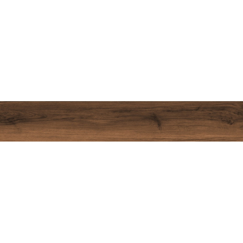 Mexen Meranti Choco échantillon de grès émaillé rectifié G1, carrelage à effet bois pour sol et mur, mat - TL609-03-S
