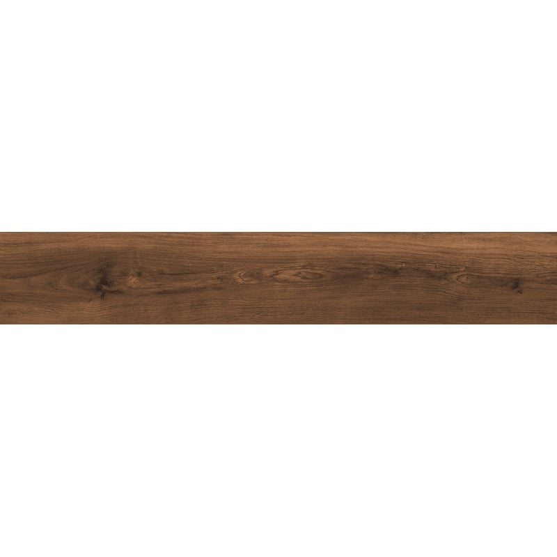 Mexen Meranti Choco échantillon de grès émaillé rectifié G1, carrelage à effet bois pour sol et mur, mat - TL609-03-S