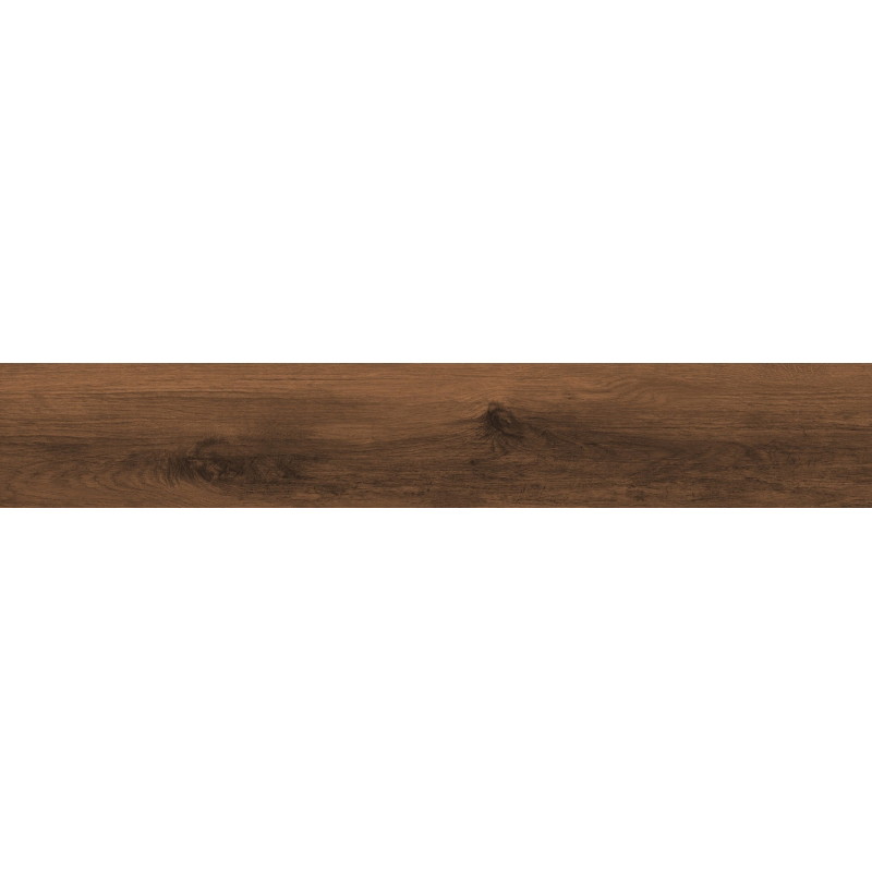 Mexen Meranti Choco échantillon de grès émaillé rectifié G1, carrelage à effet bois pour sol et mur, mat - TL609-03-S