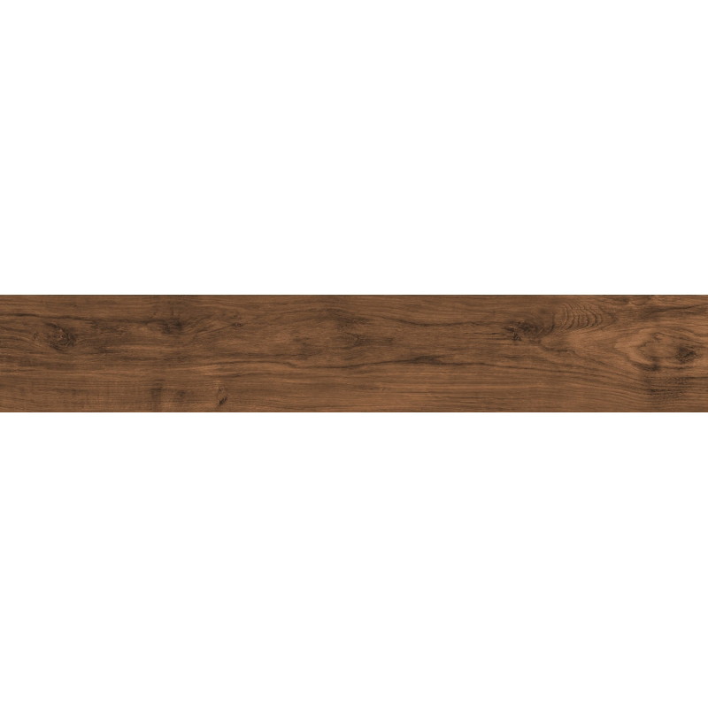 Mexen Meranti Choco échantillon de grès émaillé rectifié G1, carrelage à effet bois pour sol et mur, mat - TL609-03-S