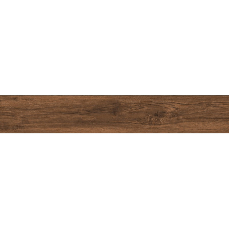 Mexen Meranti Choco échantillon de grès émaillé rectifié G1, carrelage à effet bois pour sol et mur, mat - TL609-03-S