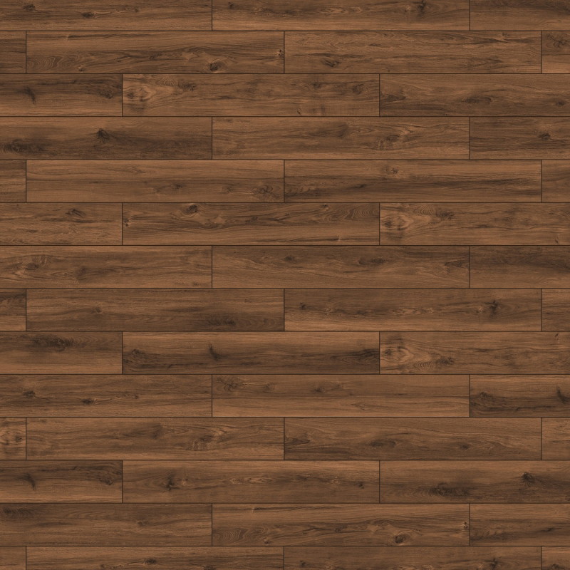 Mexen Meranti Choco échantillon de grès émaillé rectifié G1, carrelage à effet bois pour sol et mur, mat - TL609-03-S