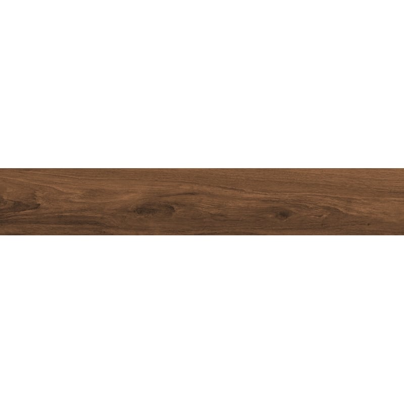 Mexen Meranti Choco échantillon de grès émaillé rectifié G1, carrelage à effet bois pour sol et mur, mat - TL609-03-S