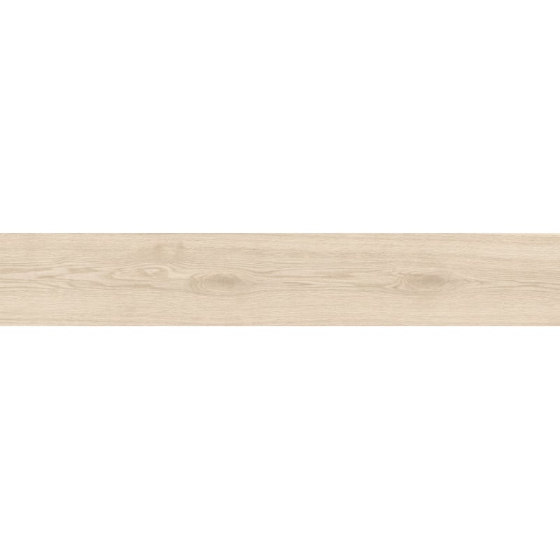 Mexen Hirera Échantillon de grès émaillé rectifié Avorio, carrelage aspect bois pour sol et mur, mat - TL611-00-S