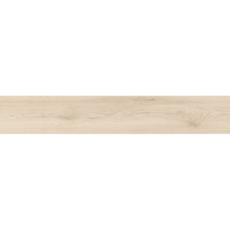 Mexen Hirera Échantillon de grès émaillé rectifié Avorio, carrelage aspect bois pour sol et mur, mat - TL611-00-S