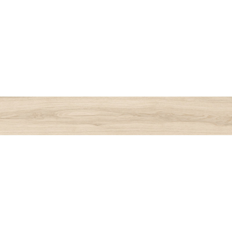 Mexen Hirera Échantillon de grès émaillé rectifié Avorio, carrelage aspect bois pour sol et mur, mat - TL611-00-S