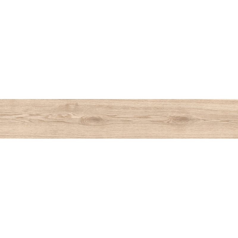 Mexen Hirera Échantillon beige de grès émaillé rectifié G1, carreau effet bois pour sol et mur, mat - TL611-01-S