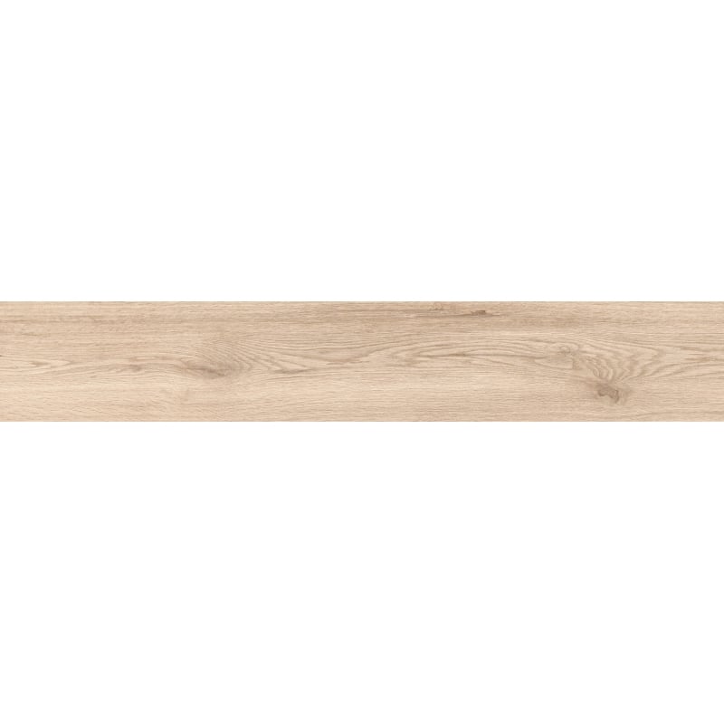 Mexen Hirera Échantillon beige de grès émaillé rectifié G1, carreau effet bois pour sol et mur, mat - TL611-01-S