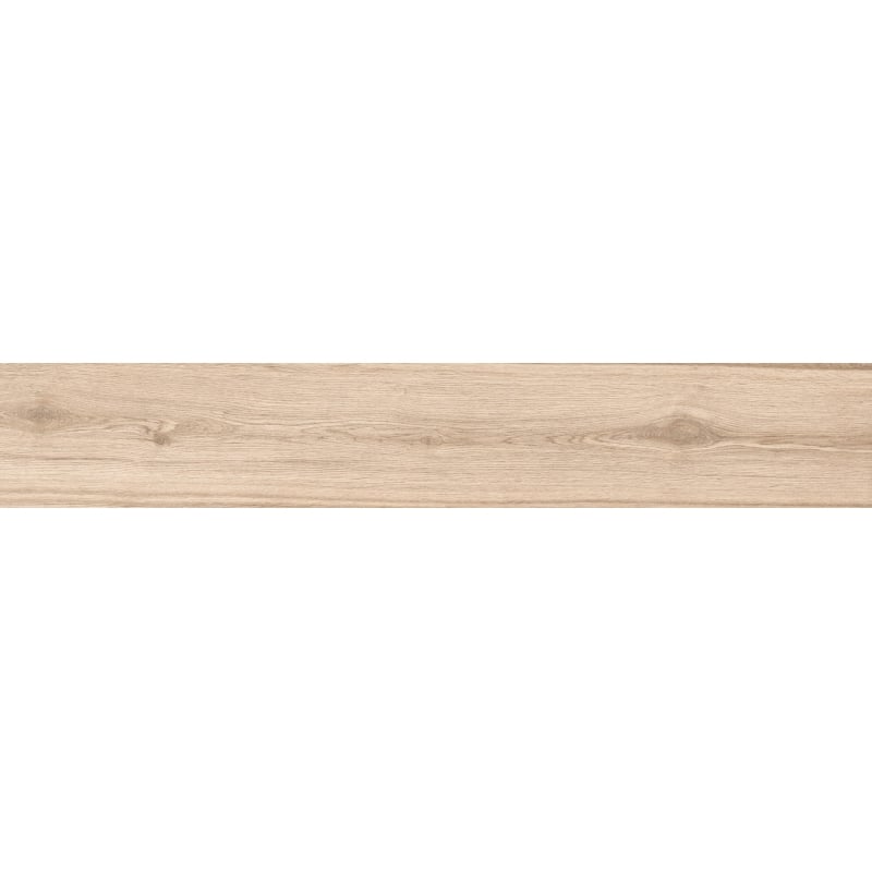 Mexen Hirera Échantillon beige de grès émaillé rectifié G1, carreau effet bois pour sol et mur, mat - TL611-01-S