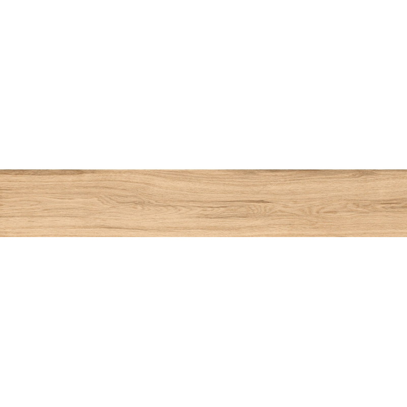 Mexen Hirera Échantillon de grès cérame émaillé rectifié Miele G1, carrelage imitant le bois pour sol et mur, mat