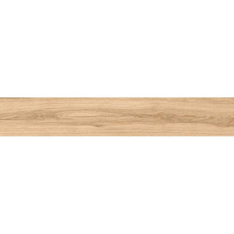 Mexen Hirera Échantillon de grès cérame émaillé rectifié Miele G1, carrelage imitant le bois pour sol et mur, mat