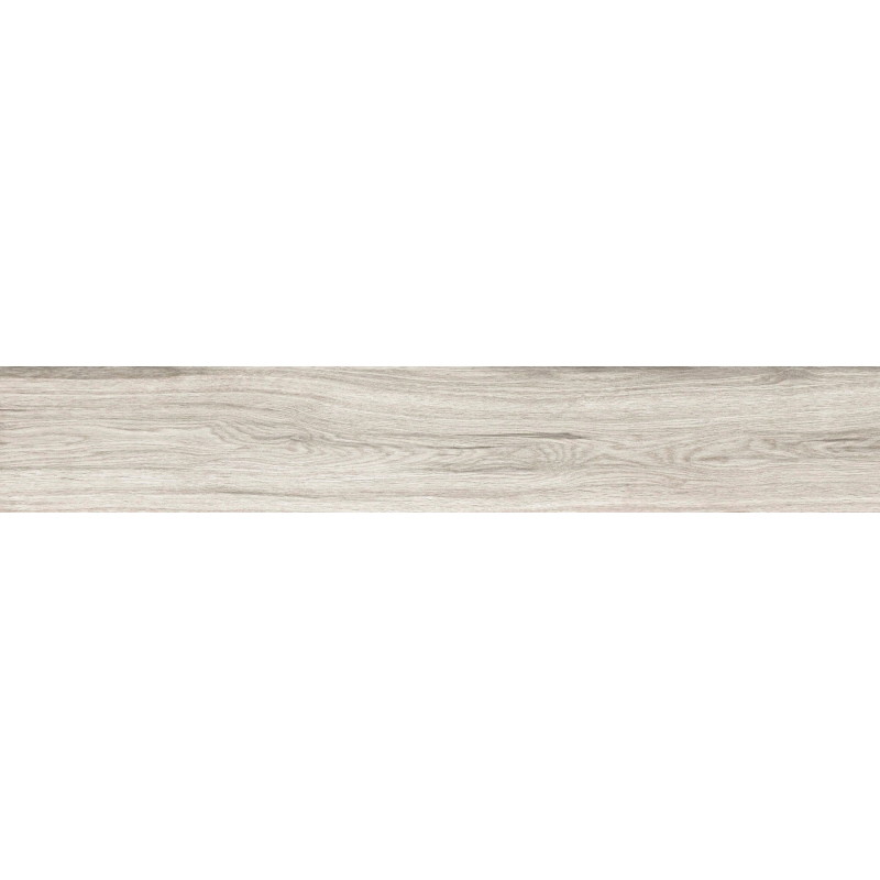 Mexen Hirera Échantillon de grès émaillé rectifié Grigio G1, carreau effet bois pour sol et mur, mat - TL611-06-S