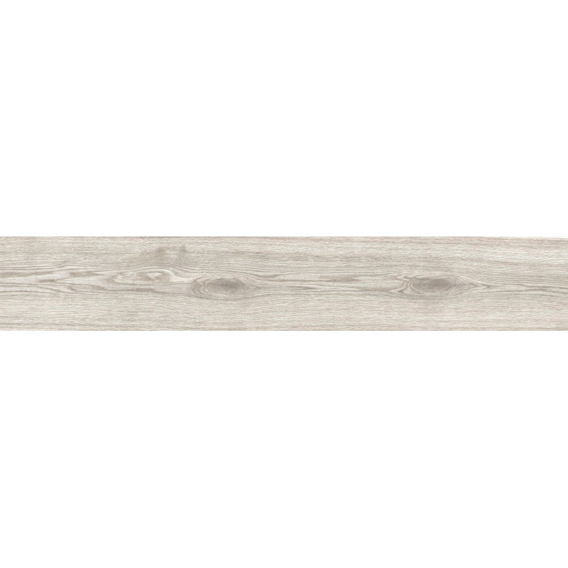 Mexen Hirera Échantillon de grès émaillé rectifié Grigio G1, carreau effet bois pour sol et mur, mat - TL611-06-S