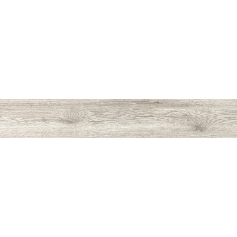Mexen Hirera Échantillon de grès émaillé rectifié Grigio G1, carreau effet bois pour sol et mur, mat - TL611-06-S