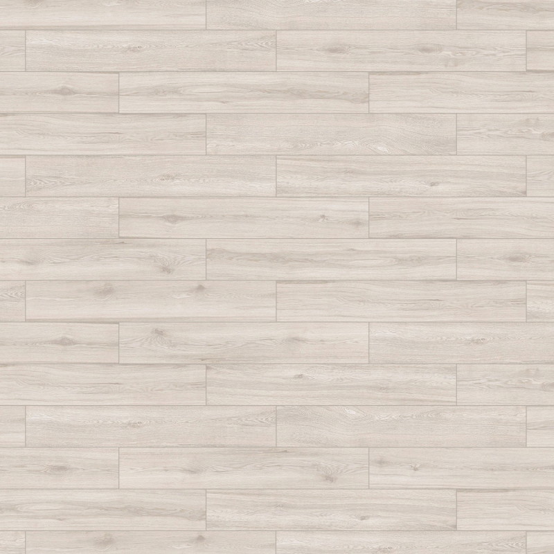 Mexen Hirera Échantillon blanc de grès émaillé rectifié G1, carreau effet bois pour sol et mur, mat - TL611-09-S
