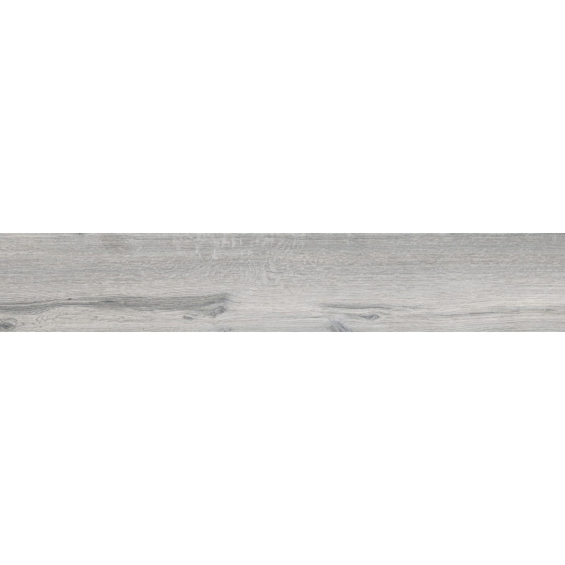 Mexen Cristopher Échantillon gris de grès émaillé rect. G1, carrelage imitant le bois pour sol et mur, carving - TL612-03-S