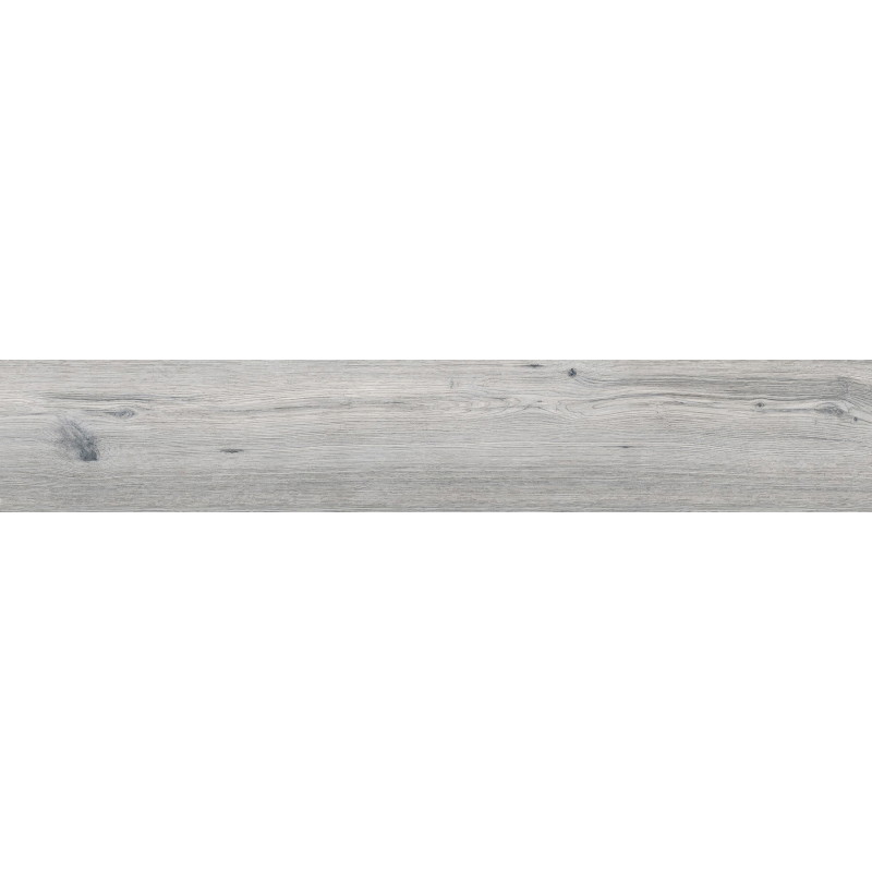 Mexen Cristopher Échantillon gris de grès émaillé rect. G1, carrelage imitant le bois pour sol et mur, carving - TL612-03-S