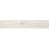 Mexen Wood Ville Échantillon de grès cérame émaillé rectifié Bianco G1, carreau imitation bois pour sol et mur, carving
