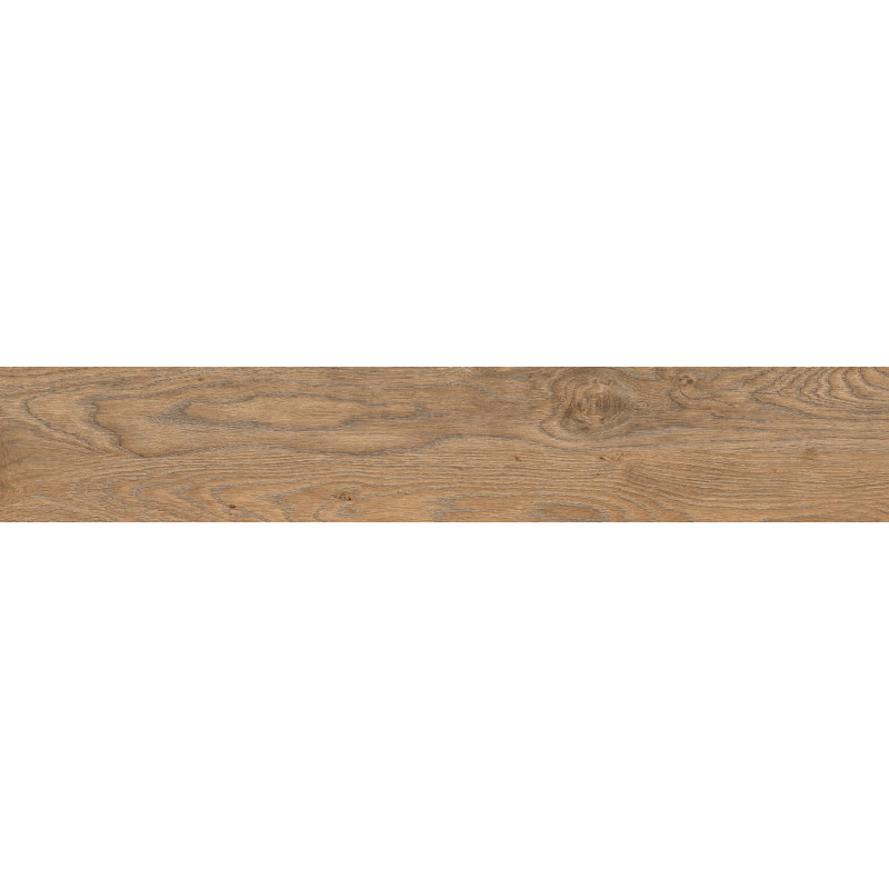Mexen Wood Ville Échantillon marron de grès émaillé rectifié G1, carreau imitation bois sol-mur, carving - TL613-02-S