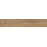 Mexen Wood Ville Échantillon marron de grès émaillé rectifié G1, carreau imitation bois sol-mur, carving - TL613-02-S