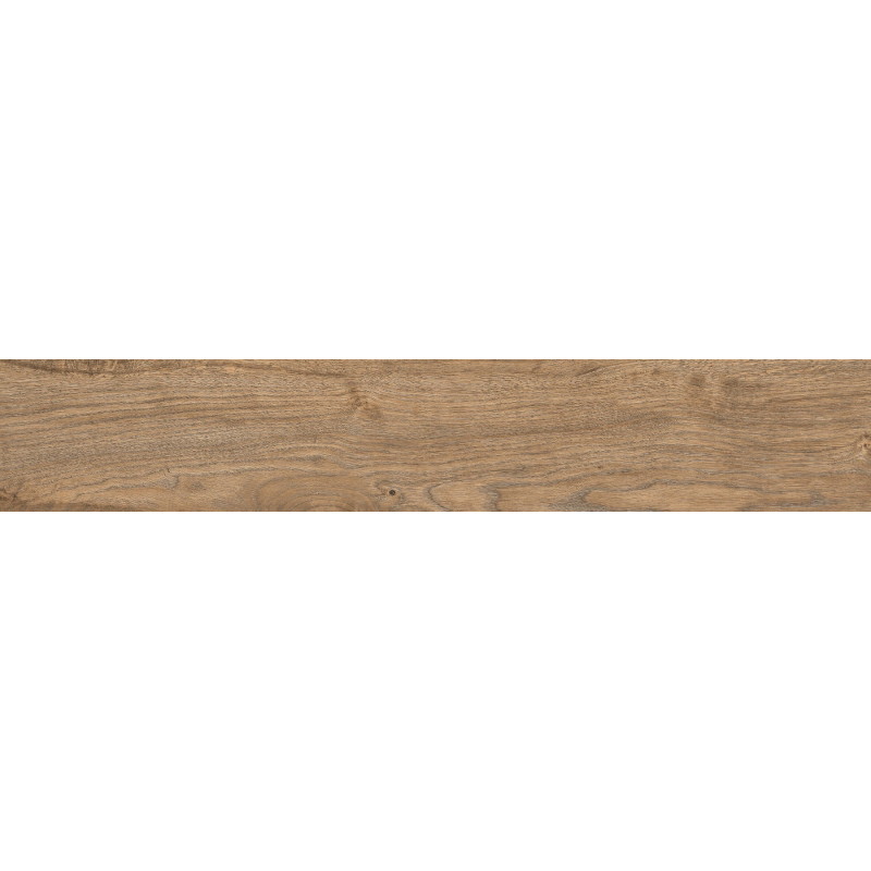 Mexen Wood Ville Échantillon marron de grès émaillé rectifié G1, carreau imitation bois sol-mur, carving - TL613-02-S