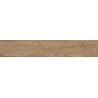Mexen Wood Ville Échantillon marron de grès émaillé rectifié G1, carreau imitation bois sol-mur, carving - TL613-02-S