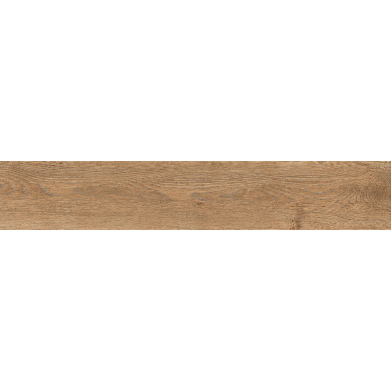 Mexen Wood Ville Échantillon marron de grès émaillé rectifié G1, carreau imitation bois sol-mur, carving - TL613-02-S