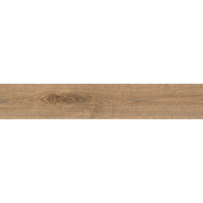 Mexen Wood Ville Échantillon marron de grès émaillé rectifié G1, carreau imitation bois sol-mur, carving - TL613-02-S