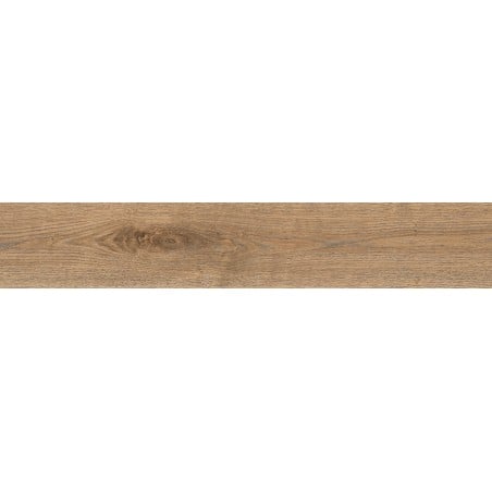 Mexen Wood Ville Échantillon marron de grès émaillé rectifié G1, carreau imitation bois sol-mur, carving - TL613-02-S