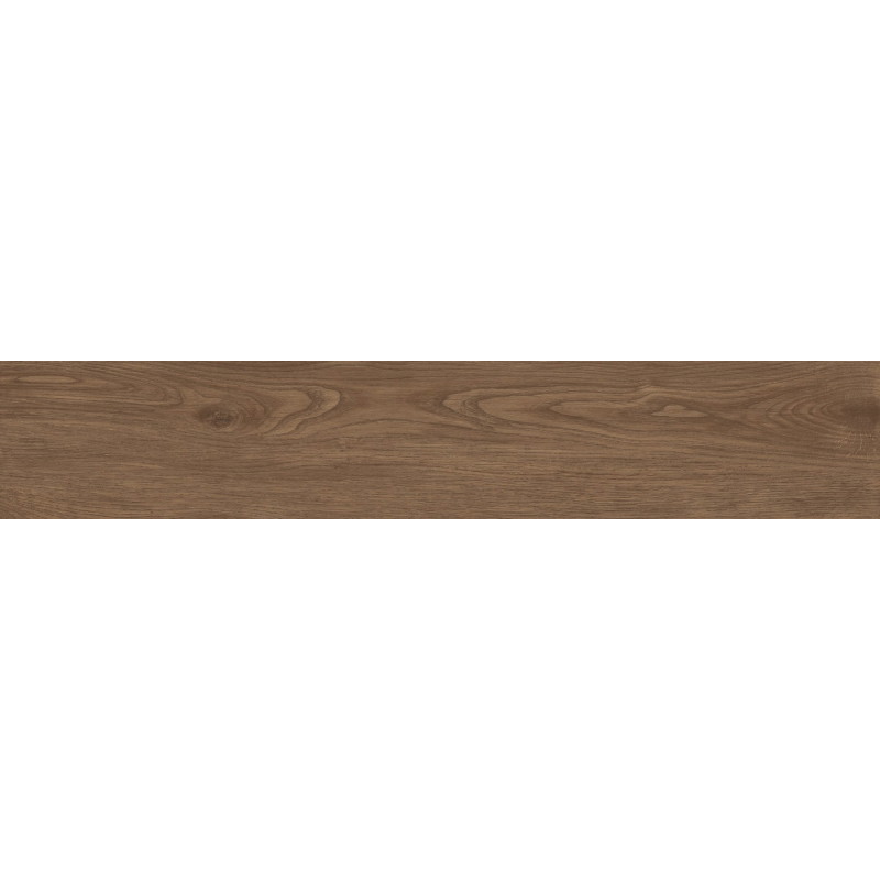 Mexen Savana Échantillon marron de grès émaillé rectifié. G1, carreau imitation bois pour mur et sol, carving - TL614-01-S